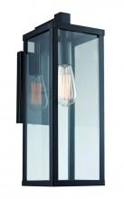 Trans Globe 40751 BK - 1LT WALL LANTERN-DOWN-MED-BK